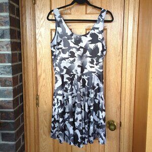 Excellent Blackmilk Raven Patterned Dress